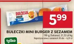 Stokrotka Bułeczki mini burger z sezamem Dulcesol oferta