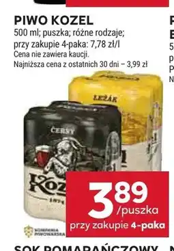 Stokrotka Piwo Kozel Ležák oferta