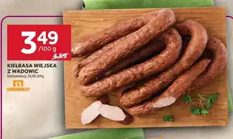 Stokrotka Kiełbasa wiejska z Wadowic Dobrowolscy oferta