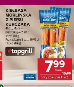 Stokrotka Kiełbasa morlińska z piersi kurczaka Morliny oferta