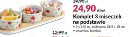 Agata Meble Zestaw misek Bambus oferta