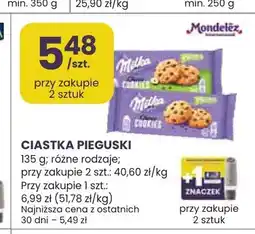 Stokrotka Ciastka Pieguski Milka Choco oferta
