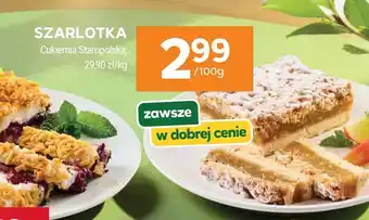 Stokrotka Szarlotka Cukiernia Staropolska oferta