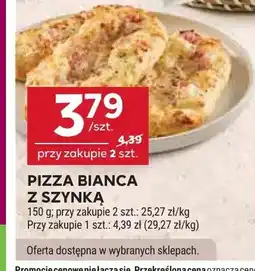 Stokrotka Pizza bianca z szynką oferta