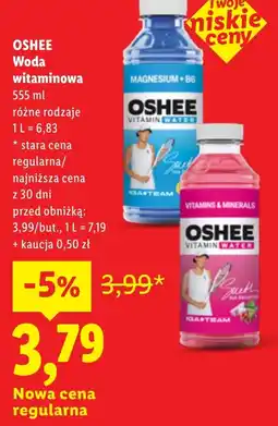 Lidl Napój witaminowy Oshee oferta