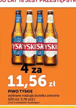 Groszek Piwo Tyskie butelka zwrotna 4-pak oferta