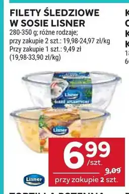 Stokrotka Filety śledziowe w sosie Lisner oferta
