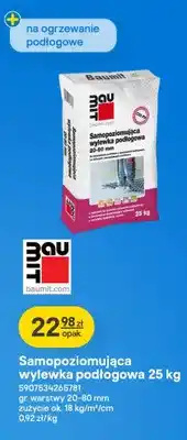 Samopoziomująca wylewka podłogowa Baumit