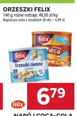 Stokrotka Orzeszki ziemne smażone i solone Felix oferta