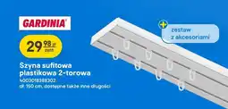 Castorama Szyna sufitowa plastikowa 2-torowa Gardinia oferta