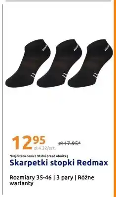 Action Skarpetki stopki Redmax 3-pak oferta