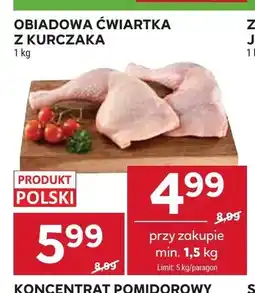 Stokrotka Obiadowa ćwiartka z kurczaka oferta