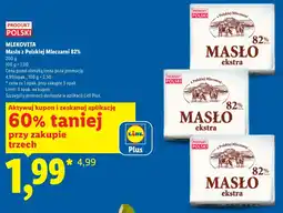 Lidl Masło Mlekovita oferta