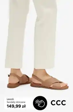 CCC Sandały skórzane Lasocki oferta