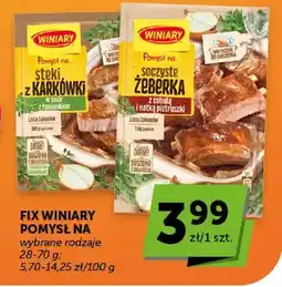 ABC Fix Pomysł na... soczyste żeberka z cebulą i natką pietruszki Winiary oferta