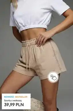 Sinsay Szorty z wiskozą oferta
