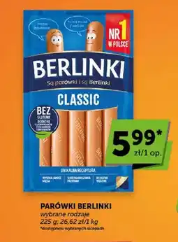 ABC Parówki Berlinki Classic oferta