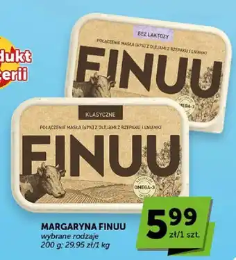 Margaryna Finuu Bez laktozy