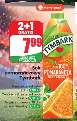 Dino Sok pomarańczowy Tymbark oferta