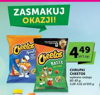 Groszek Chrupki Cheetos oferta