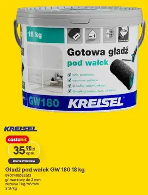 Gładź pod wałek Kreisel GW 180