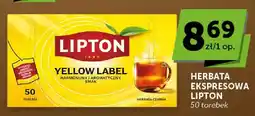 ABC Herbata ekspresowa Lipton Yellow Label oferta