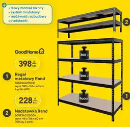 Castorama Regał metalowy GoodHome Rand oferta