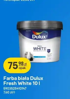 Farba biała Dulux Fresh White