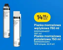 Castorama Pianka montażowa wężykowa oferta