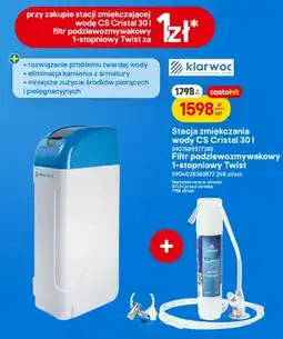 Castorama Filtr podzlewozmywakowy Klarwod 1-stopniowy Twist oferta