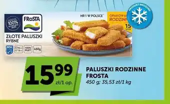 Złote paluszki rybne Frosta