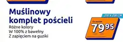 Action Muślinowy komplet pościeli 200x200 cm oferta