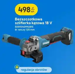Castorama Bezszczotkowa szlifierka kątowa Erbauer oferta