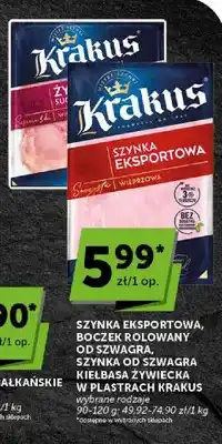 ABC Szynka eksportowa w plastrach Krakus oferta