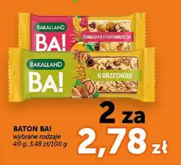 ABC Baton Bakalland BA! Żurawina i pomarańcza oferta
