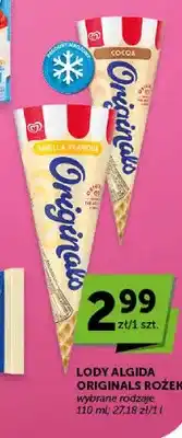 ABC Lody rożek Algida Originals oferta