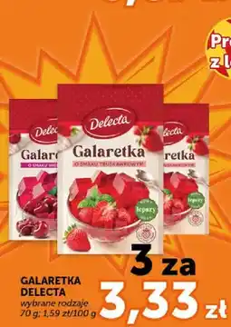 ABC Galaretka o smaku truskawkowym Delecta oferta