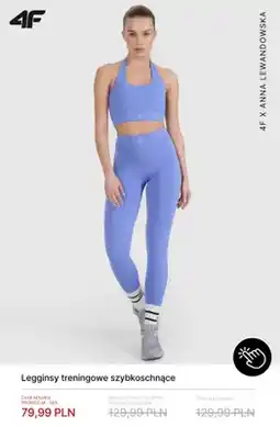 4F Legginsy treningowe szybkoschnące 4F oferta