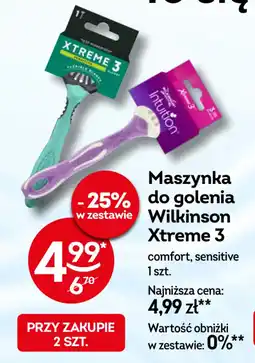 Żabka Wilkinson Xtreme 3 Maszynka do golenia oferta