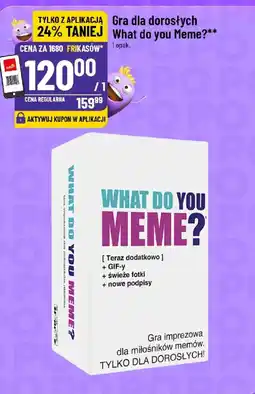 Polomarket What do you Meme? Gra dla dorosłych oferta