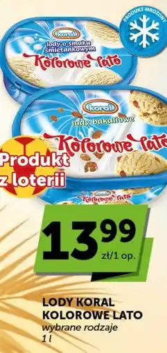 Groszek Koral Lody Kolorowe Lato oferta