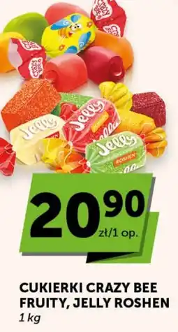 Groszek Roshen Cukierki Crazy Bee Fruity, Jelly oferta
