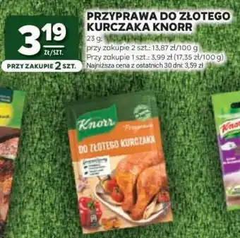 Stokrotka Market Przyprawa do Złotego Kurczaka Knorr oferta