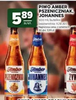 Stokrotka Market Piwo Amber Pszeniczniak, Johannes oferta