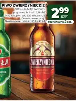 Stokrotka Market Piwo Zwierzynieckie oferta