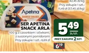 Stokrotka Market Ser Apetina Snack Arla oferta