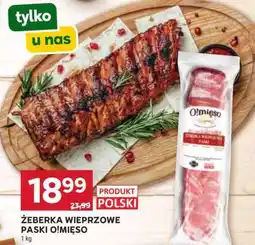 Stokrotka Market Żeberka wieprzowe paski O!Mięso oferta