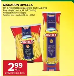 Stokrotka Market Makaron Divella oferta