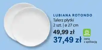 Stokrotka Market LUBIANA ROTONDO Talerz płytki oferta