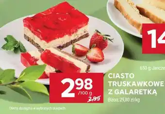 Stokrotka Market Ciasto truskawkowe z galaretką oferta